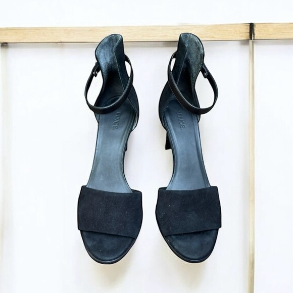 🌻Vince Black Suede Adley Pumps | Made in Italy | US Size 9 - Picture 9 of 14